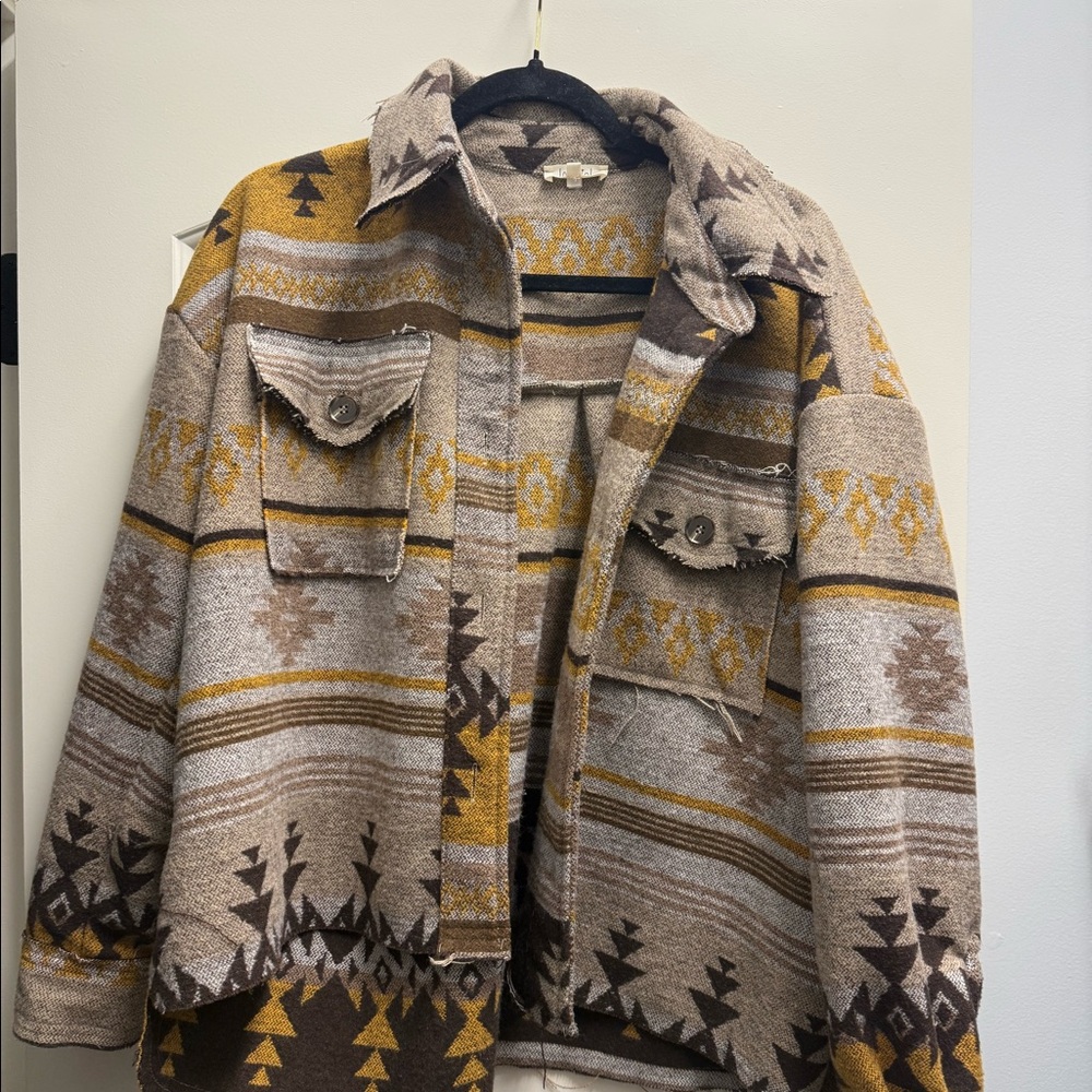 La Miel Aztec Shacket View 2